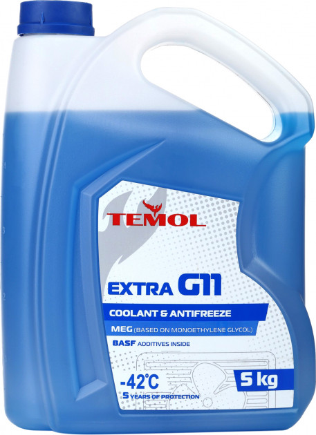 TEMOL Antifreeze Extra G11 Blue 5л